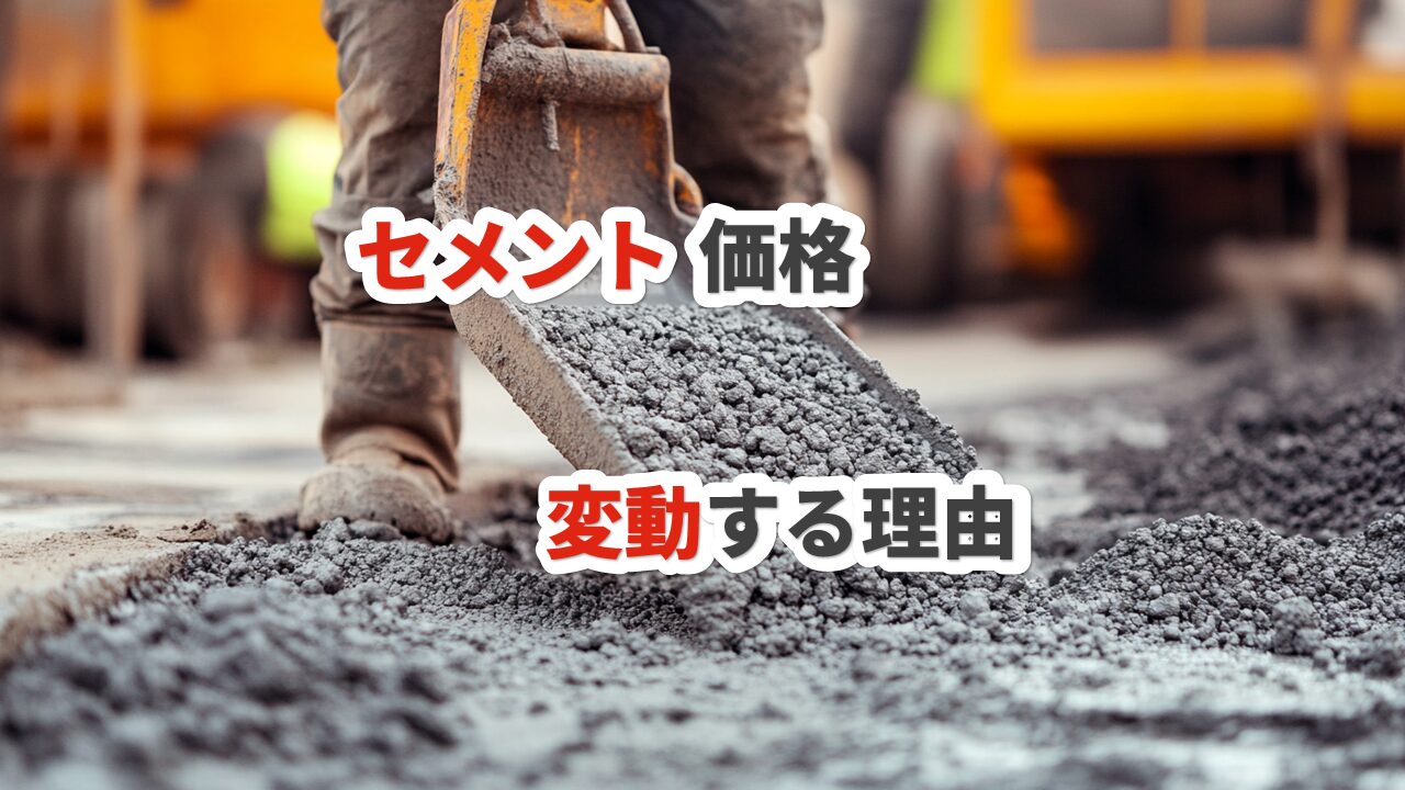 セメント価格が変動する理由 - 建設市場インサイト