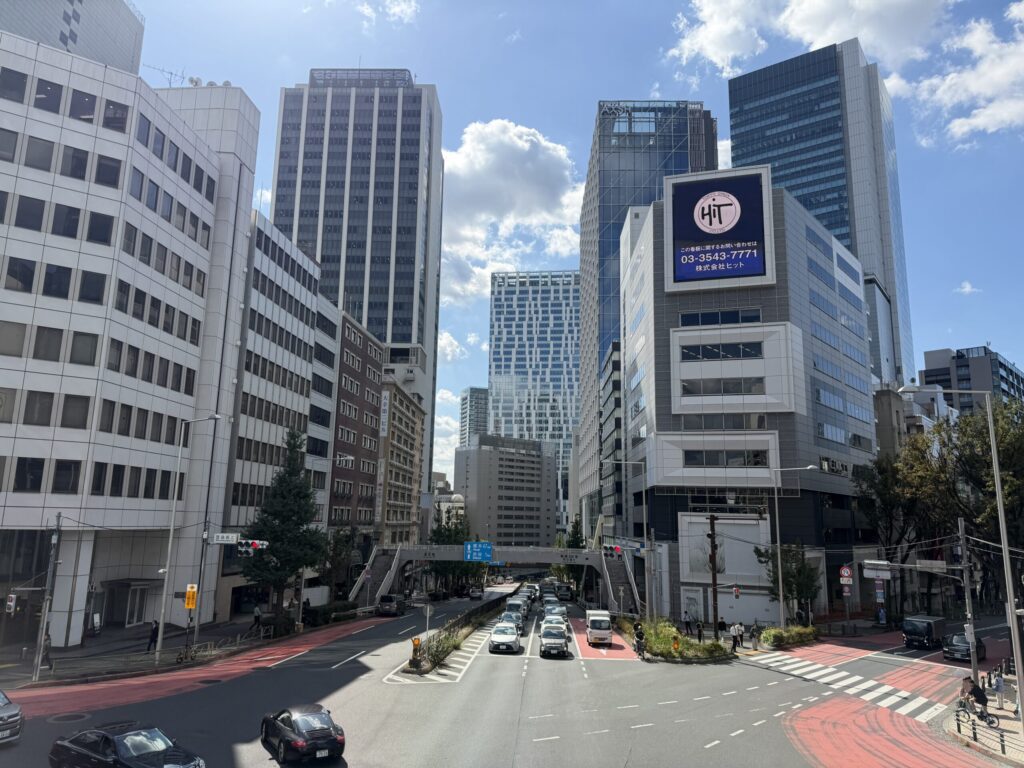 渋谷二丁目西地区再開発の既存建物