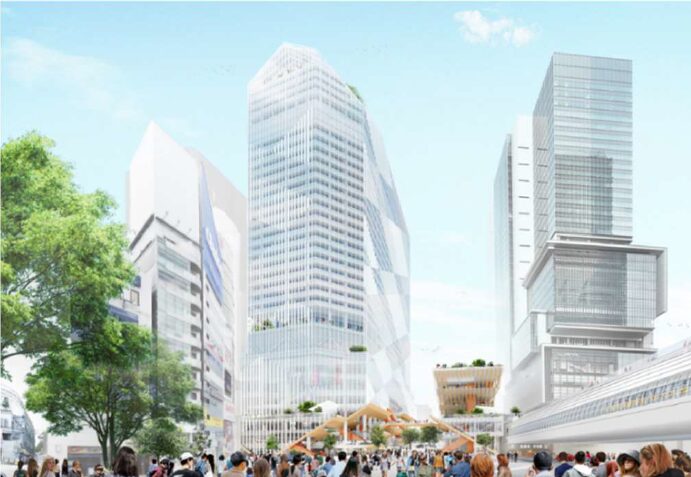 宮益坂地区再開発