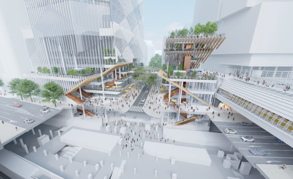 宮益坂地区再開発