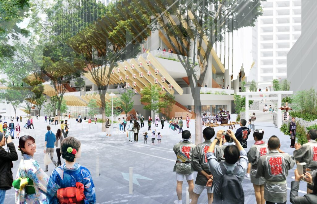 宮益坂地区再開発